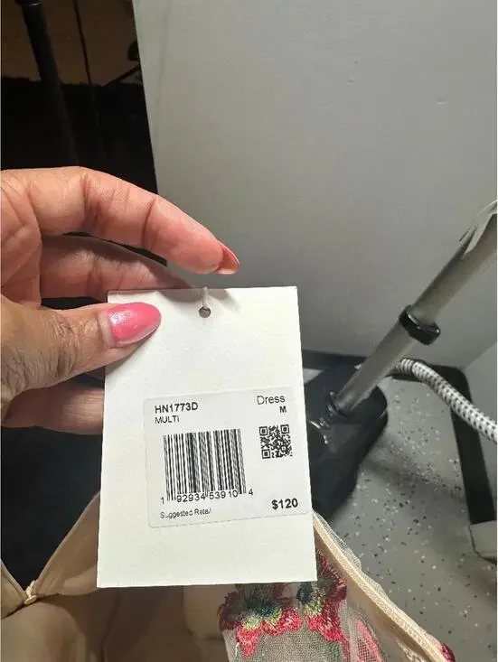 Endless Rose Floral Embroidered Mini Dress – Size Medium (NWT) - Picture 4 of 4